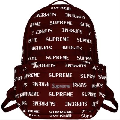 5. Plecak Supreme Backpack Red BackPack Reflective - FW26B3-RED
