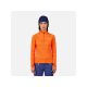 Bluza damska ROSSIGNOL W Blackside Mix HZ Fleece pomarańczowa