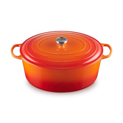 2. Piekarnik owalny Le Creuset Signature Roaster 40cm czerwony