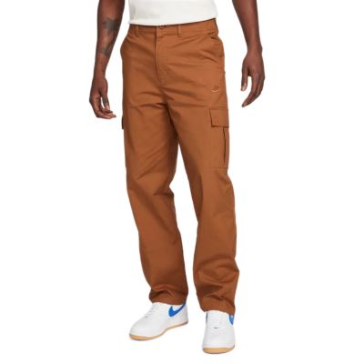 Spodnie męskie bojówki Nike Club Cargo Pants Beige - FZ5765-281