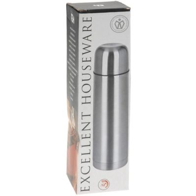 12. TERMOS TURYSTYCZNY 750ML SREBRNY EXCELLENT HOUSEWARE