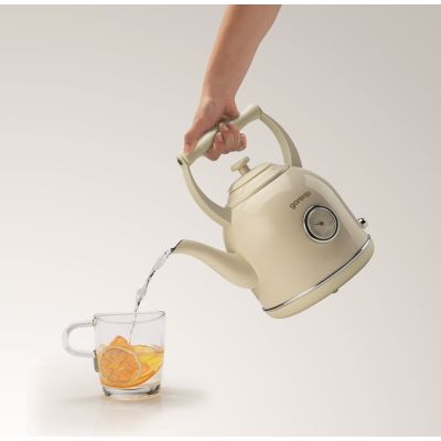 8. Czajnik elektryczny Gorenje K17CLIN Classico 1,7l (beżowy)