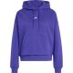 Bluza damska adidas Essentials Small Logo Feel Cozy Hoodie fioletowa KF8402
