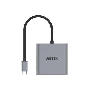 2. Unitek V1404A Adapter USB-C na 2x port DP 1.4 8K 60Hz