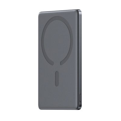 2. Powerbank Joyroom JR-PBM08 5000mAh 20W ultracienki z ładowaniem indukcyjnym - szary