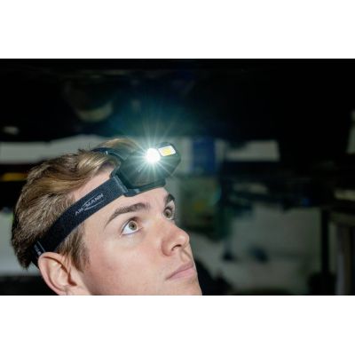 7. Latarka czołowa LED Ansmann HD800RS, 800lm, aku