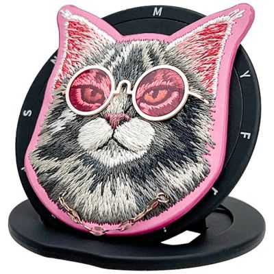 8. Zawieszka magnetyczna Nimmy Cool&Cute 2.0 Chinchila - różowa