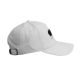 3. Czapka z daszkiem Karl Lagerfeld Paris Okulary Strapback Biała - L5WH7946-wht