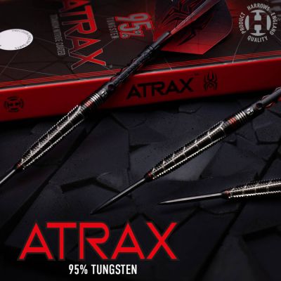14. Rzutki Harrows Atrax 95% steeltip