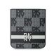 5. Etui DKNY Chequered Pattern Printed Stripes na Samsung Galaxy Z Flip 6 - czarne