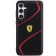3. Etui Ferrari Twist Metal Logo na Samsung Galaxy S23 FE - czarne