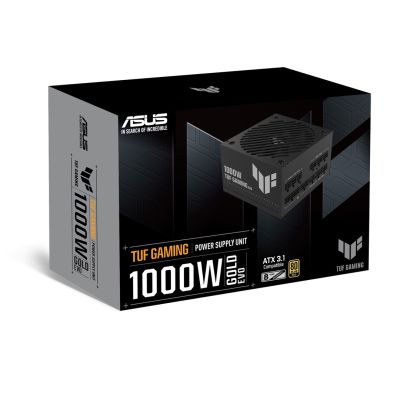 24. ASUS TUF Gaming 1000W Gold EVO moduł zasilaczy 20+4 pin ATX ATX Czarny