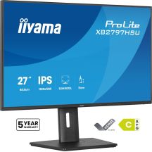 iiyama ProLite XB2797HSU-B1 monitor komputerowy 68,6 cm (27") 1920 x 1080 px Full HD LED Czarny
