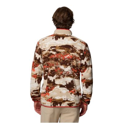 3. Columbia Sequoia Grove Printed Full Zip Fleece 2135511625 Brązowe L