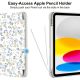 4. Etui Tech-Protect SC Pen na iPad 10.9" 2022 (10 gen.) / 11" 2025 (11 gen.) - stokrotki z liśćmi