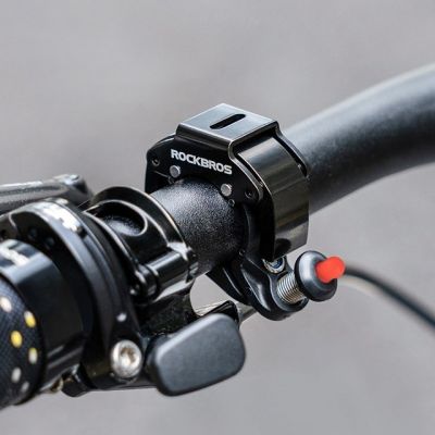 5. Dzwonek rowerowy Rockbros 34210006001 kształt C - czarny 