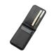 4. UAG Metropolis Wallet - portfel z podstawką w zestawie z kartą lokalizującą (Apple Find My i Google Find Hub), kompatybilny z MagSafe (kevlar black)