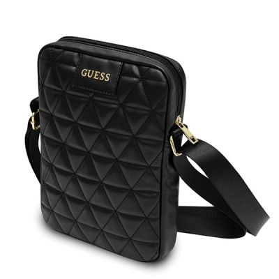 2. Torba Guess Quilted na tablet 10'' - czarna