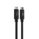 5. HYPER HyperDrive Next kabel USB USB4 Gen 3x2 1,2 m USB C Czarny