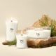 5. Świeca elipsa WHITE TEAK WOODWICK