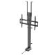 17. MACLEAN UCHWYT ELEKTRYCZNY SUFITOWO-PODŁOGOWY, WYSUWANY, 43''-88'', VESA 600X400, MAX 60KG, 100-240V AC,50/60HZ; MC-125