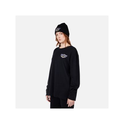 4. Koszulka unisex ROSSIGNOL SUPER LS TEE czarna