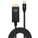3. Lindy 40921 adapter kablowy 1 m Mini DisplayPort HDMI Czarny