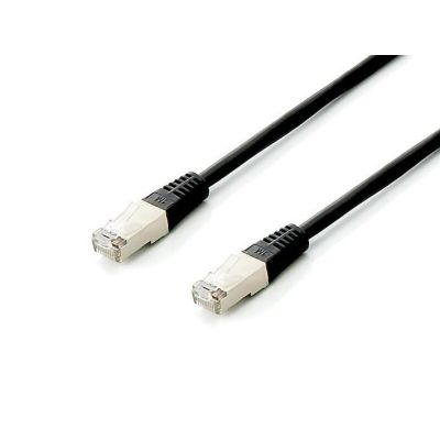 2. Equip 645697 kabel sieciowy Czarny 0,5 m Cat6a S/FTP (S-STP)