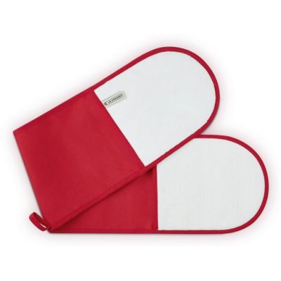 5. Le Creuset 95001000600000 rękawica kuchenna Rękwica kuchenna 1 szt. Czerwony Bawełna