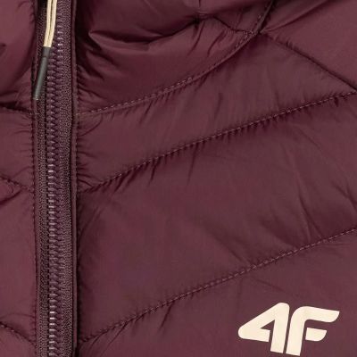 6. Kamizelka damska 4F F372 burgund 4FWAW26TVJAF372 60S