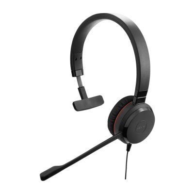 2. Jabra Evolve 20SE UC Mono Zestaw słuchawkowy Przewodowa Opaska na głowę Biuro/centrum telefoniczne USB Typu-A Bluetooth Czarny