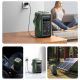 11. Powerbank Joyroom JR-PBF10 75000mAh 100W 3x USB-C 3x USB-A ze składaną latarką i rączką - zielony