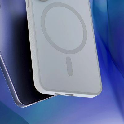 21. Etui 3mk Smoke MagCase na Samsung Galaxy S26 - białe