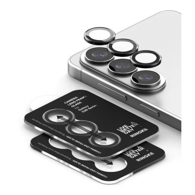4. Osłona aparatu Ringke Camera Frame Protector 2-Pack na Samsung Galaxy S26 / S26+ - czarna