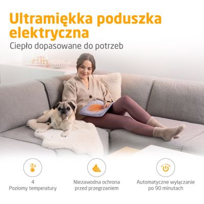 13. Pad grzejny Medisana HP 518 (fioletowy)