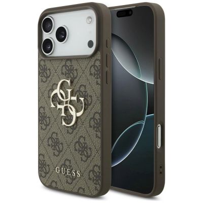 Etui Guess 4G Big Logo na iPhone 17 Pro Max / 18 Pro Max - brązowe