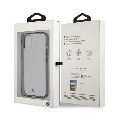 8. Etui BMW Signature Collection na iPhone 13 mini - przezroczyste