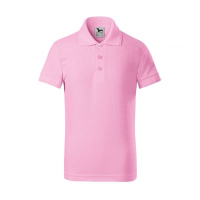 4. Koszulka polo Malfini Pique Polo Jr MLI-22230 różowy