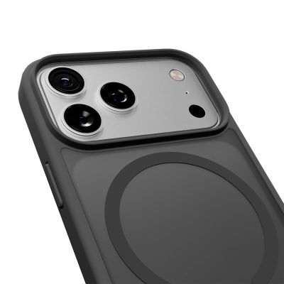 4. Etui Puro Gradient TPU kompatybilne z MagSafe na iPhone 17 Pro - szare