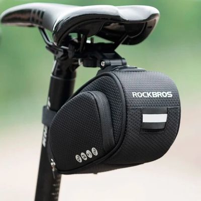 10. Torba rowerowa Rockbros C40 pod siodełko - czarna