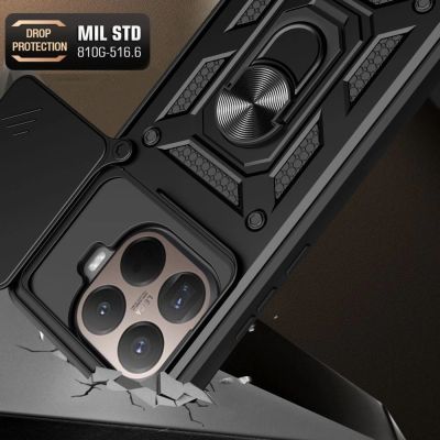 2. Etui Tech-Protect CamShield Pro na Xiaomi 15T Pro - czarne
