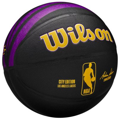 2. Piłka do koszykówki Wilson Wilson NBA Team City Collector Los Angeles Lakers WZ4024114XB