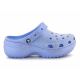 11. Klapki Crocs Classic Platform Glitter Clog W 207241-5Q6