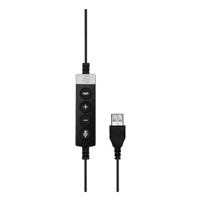 6. EPOS IMPACT SC 260 USB MS II Zestaw słuchawkowy Przewodowa Opaska na głowę Biuro/centrum telefoniczne USB Typu-A Czarny