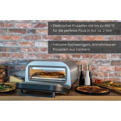 6. Urządzenie do wypieku pizzy Unold 68816 1700W Srebrny
