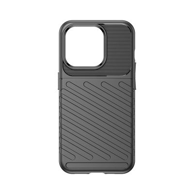 2. Pancerne etui iPhone 15 Pro Thunder Case - czarne