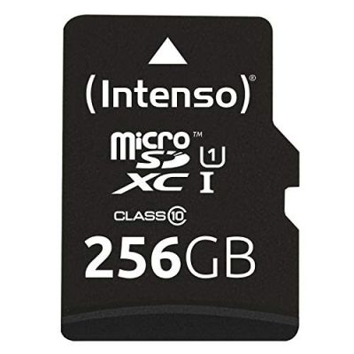 5. Intenso microSD Karte UHS-I Premium 256 GB Klasa 10