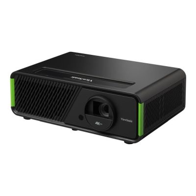 28. Viewsonic X1-4K Pro Projektor o standardowym rzucie DMD UHD 4K (3840x2160) Kompatybilność 3D Czarny, Zielony
