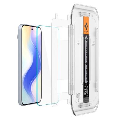 6. Szkło hartowane Spigen Glas.tR EZ Fit z aplikatorem na Google Pixel 10 / 10 Pro / 9 / 9 Pro (2 szt.)