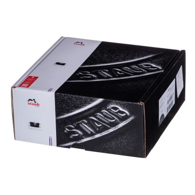 3. STAUB Garnek żeliwny okrągły 40500-246-0 3,8l grafitowy